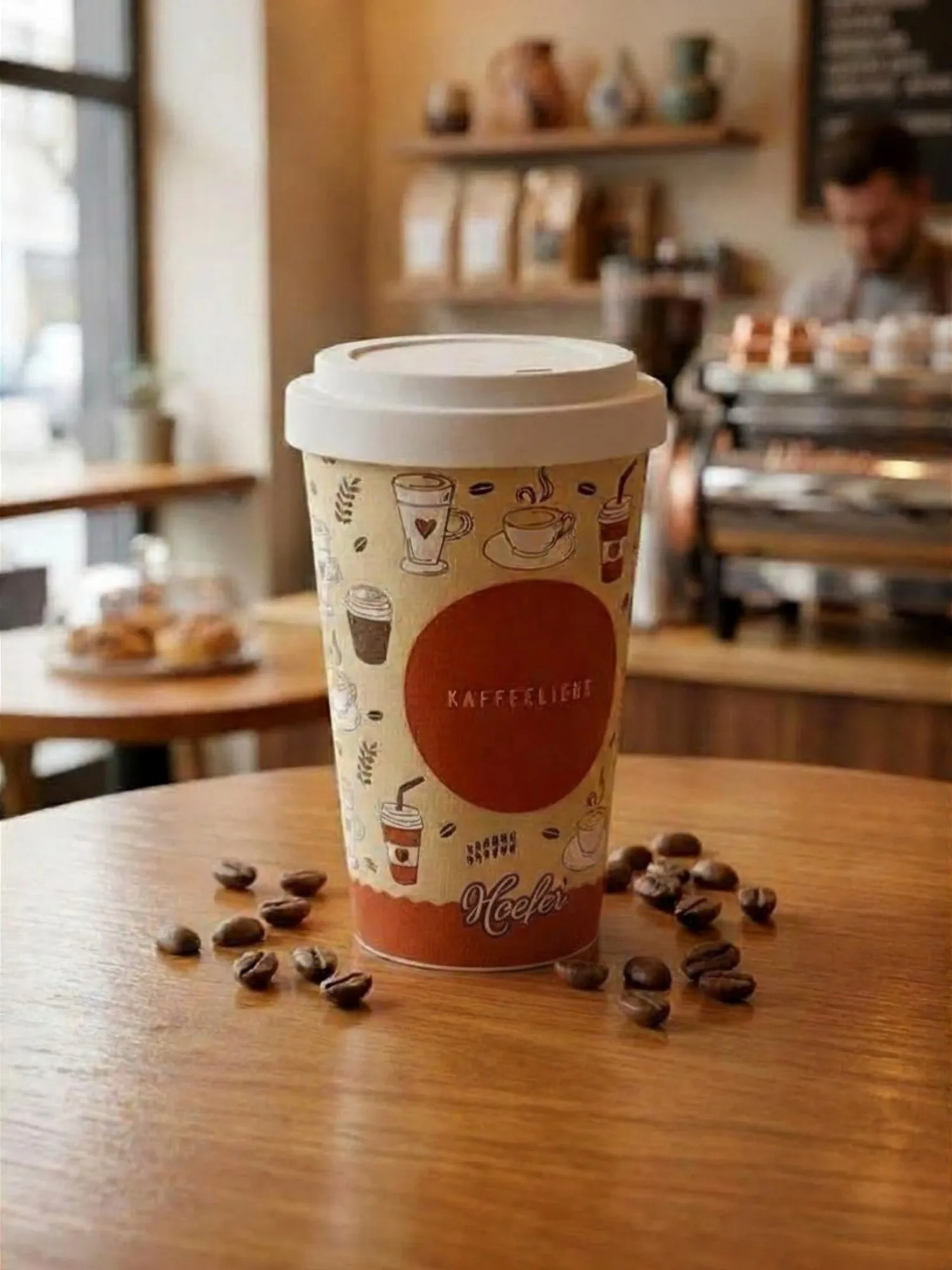 Werbeartikel – Kaffeebecher Kaffeeliebe