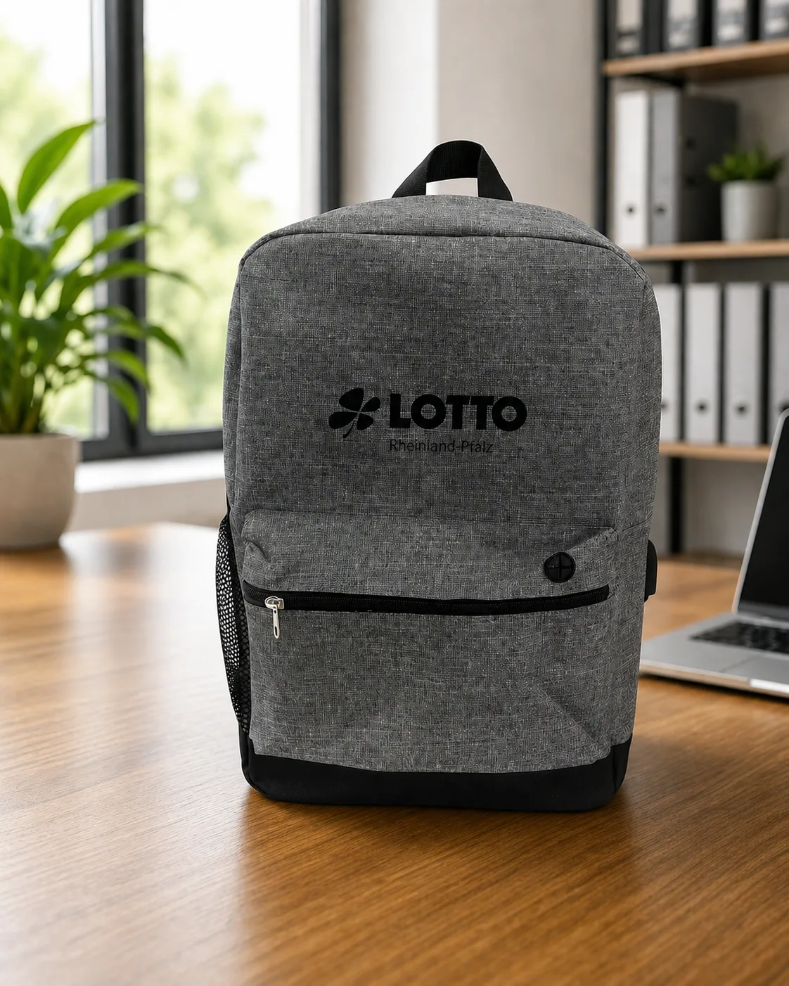 Werbeartikel – Lotto Rheinland-Pfalz Rucksack